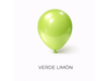GLOBOS 12" verde limón x 25 uni