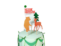 Deco torta: Bosque