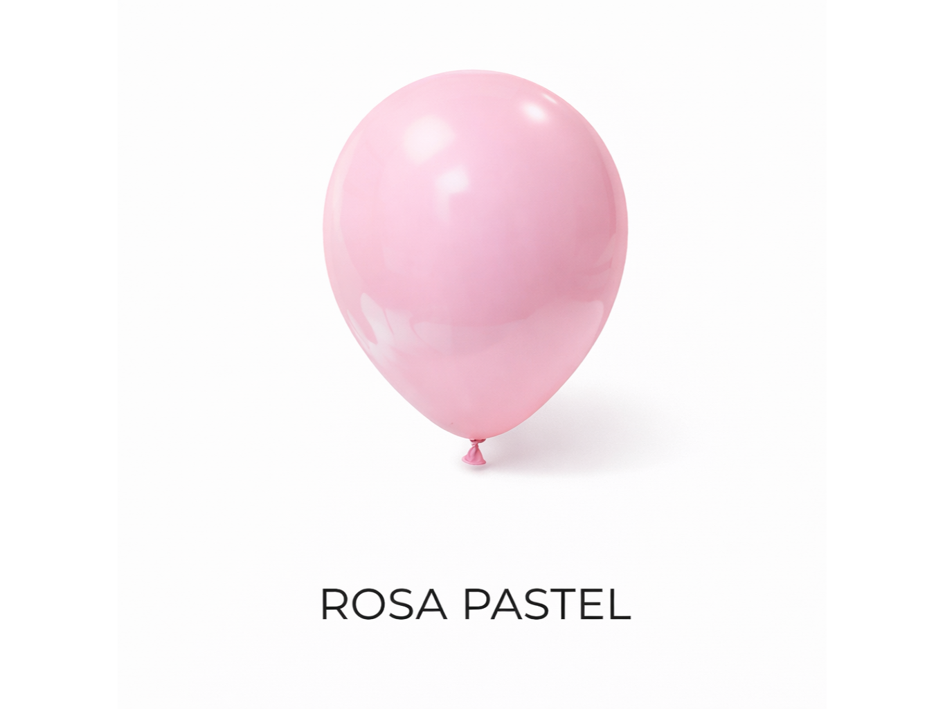 Globos de18" ROSA PASTEL X10