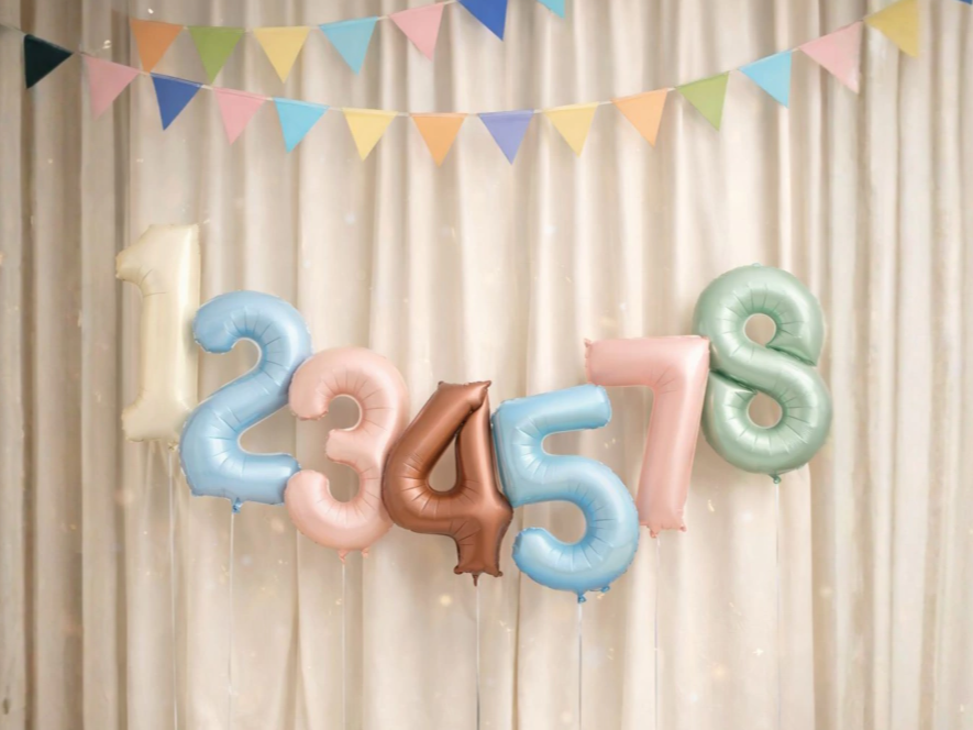 Globos Números 32" Verde