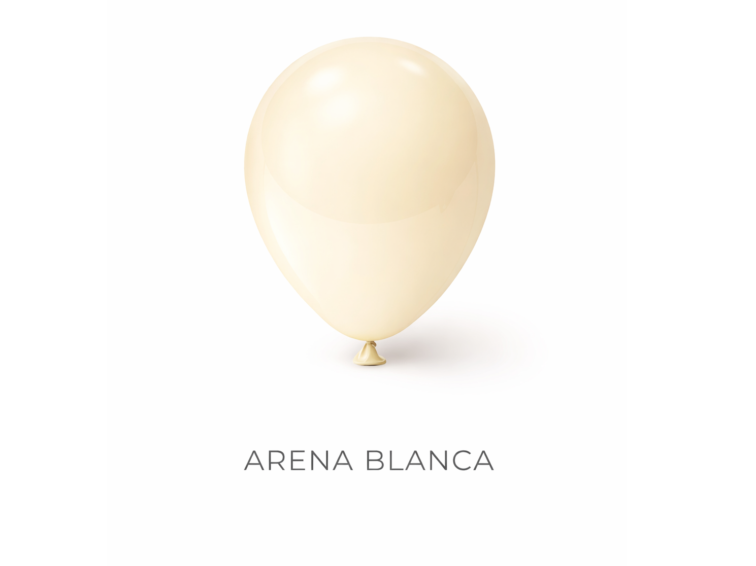 GLOBOS INTENSE 12" arena blanca x 25 uni