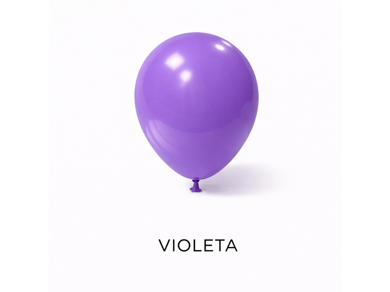 GLOBOS 12" violeta x 25 uni