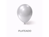 GLOBOS 12" plateado x 25 uni
