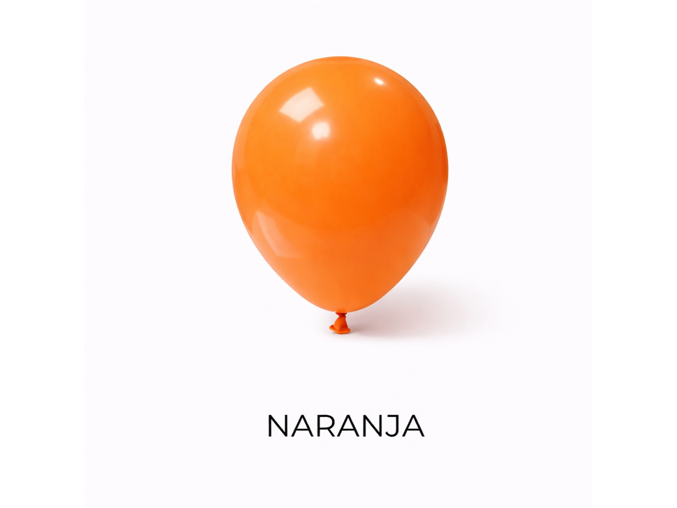 GLOBOS 12" naranja x 25 uni