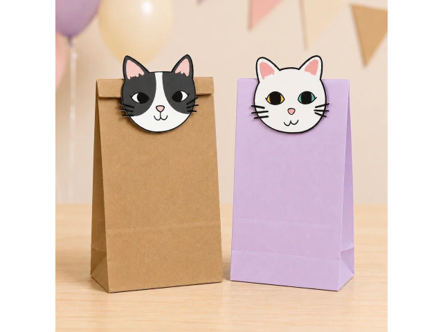 Bolsita para Sorpresitas  X10 Gatitos