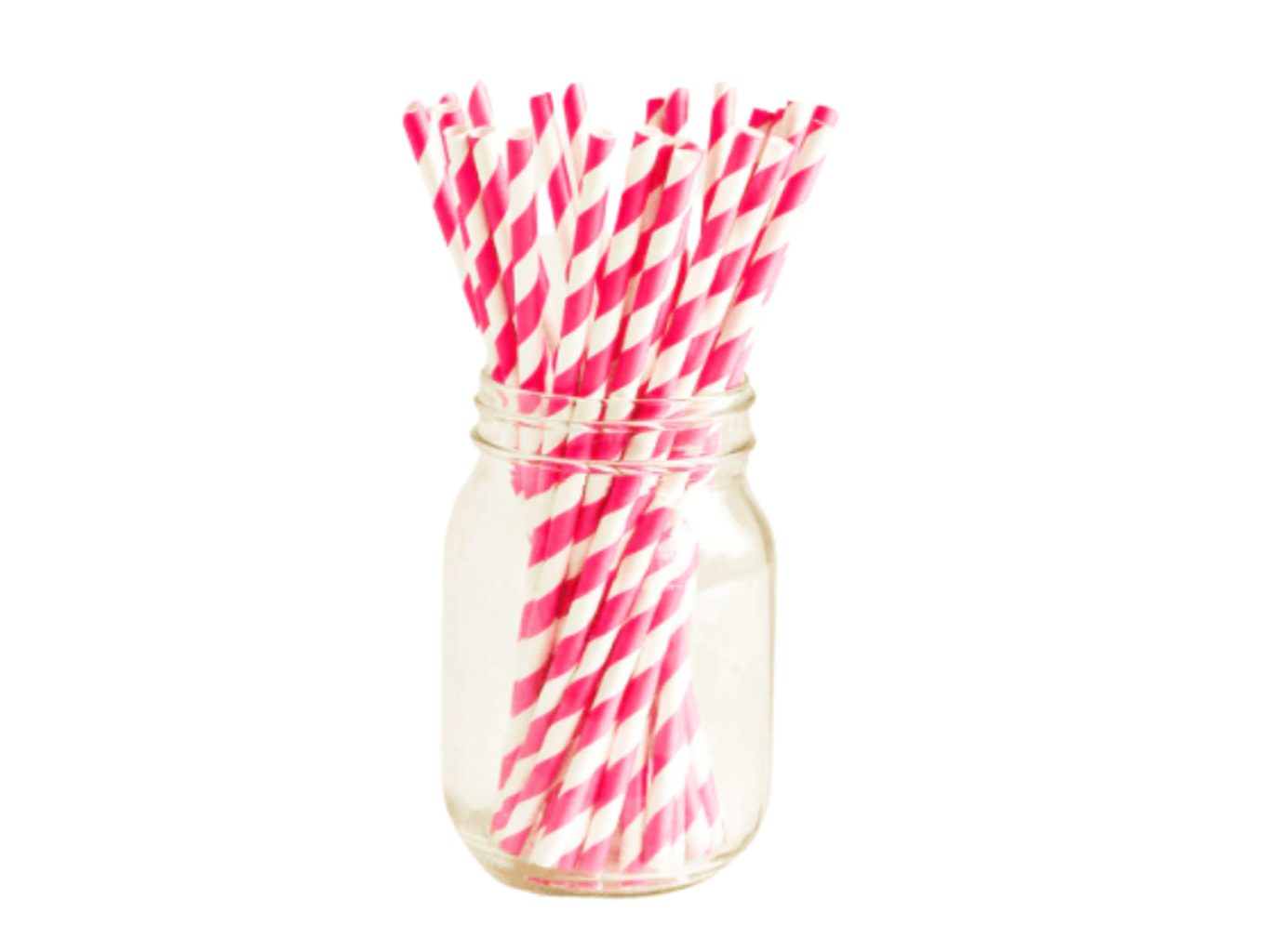 Sorbetes de Polipapel Rayados Rojo y Blanco- Fuccia y Blanco (X24)