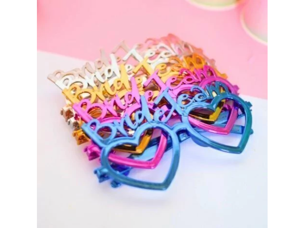 Anteojos metalizados Bride Heart X12