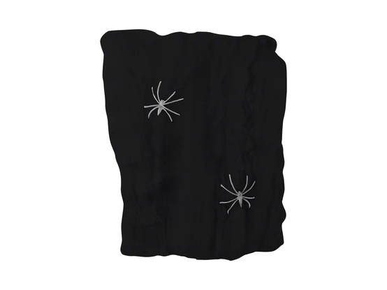 Teleraña con Arañas colores blanco, violeta y negro