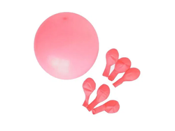 GLOBOS 12" rojo pastel x 25 uni