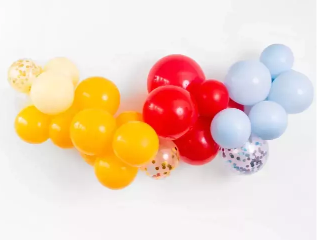 Arco Globos Colores vibranes