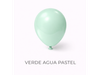 Globos de Látex Pastel 12" - Verde Agua ( x25)