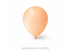 Globos Pastel 10" NARANJA (X25)