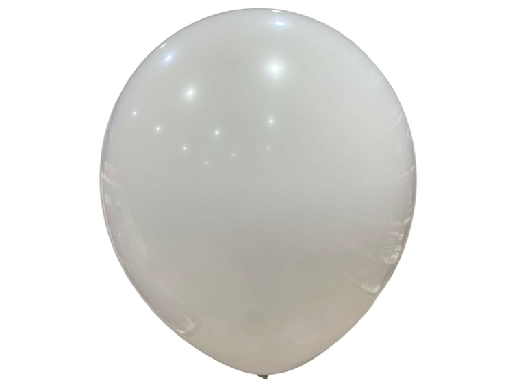GLOBOS 12" blanco x 25 uni