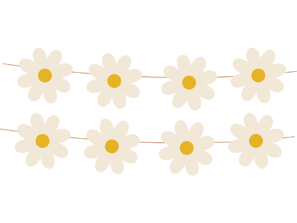 Guirnalda Margarita Beige