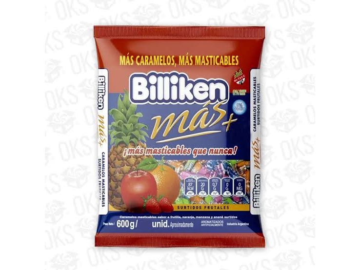 Caramelos Mast Billiken Surtido X 600 G.