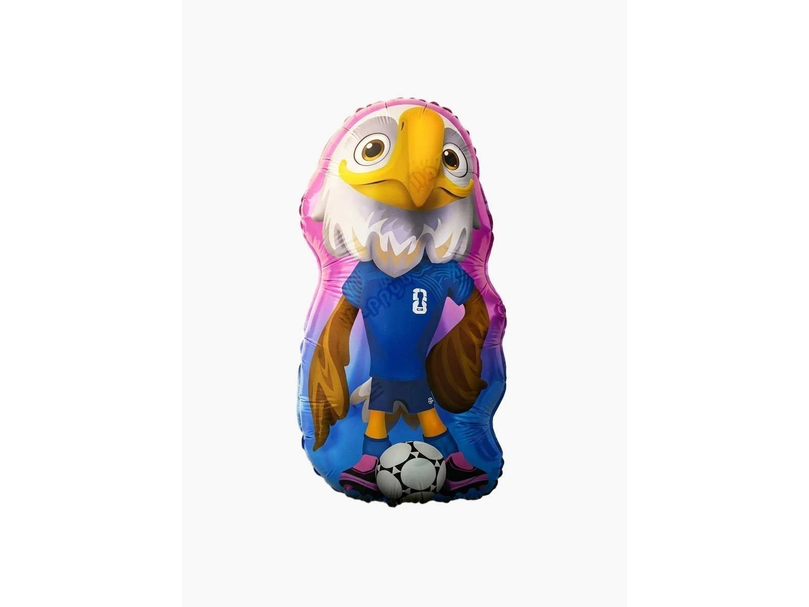 Globo Metalizado Silueta Águila (Mascota Mundial)