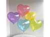 Globos Corazón Gelatina X6