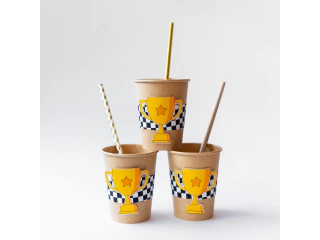 Vaso Polipapel Autitos X8