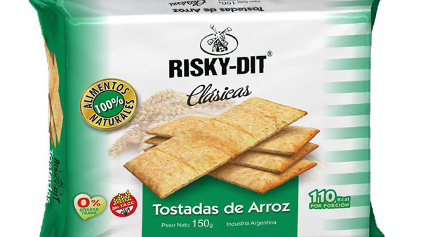 Tostadas de arroz sin tacc