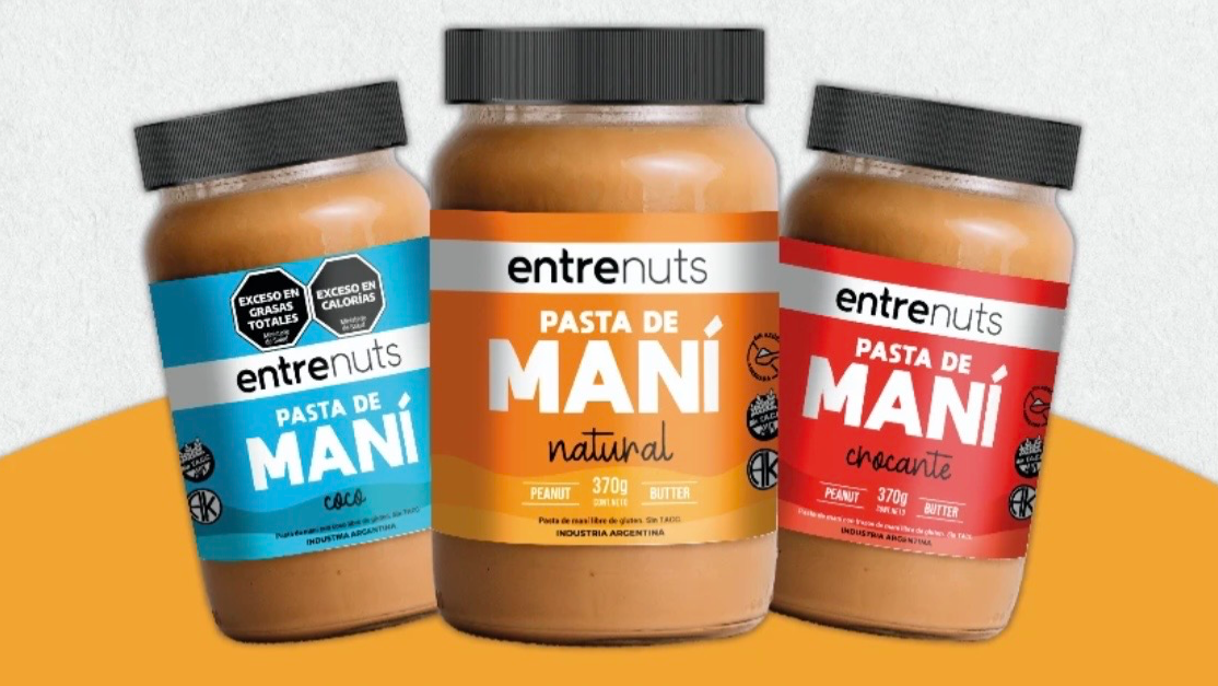 Pasta de maní ENTRENUTS