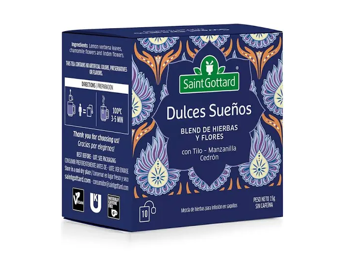 Te Dulce sueños x 10 saquitos - Saint Gottard