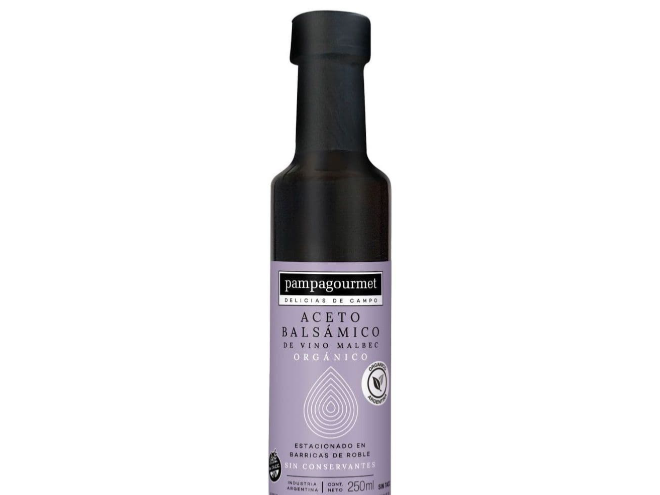 Aceto Balsámico ORGÁNICO x 250 ml - PAMPAGOURMET
