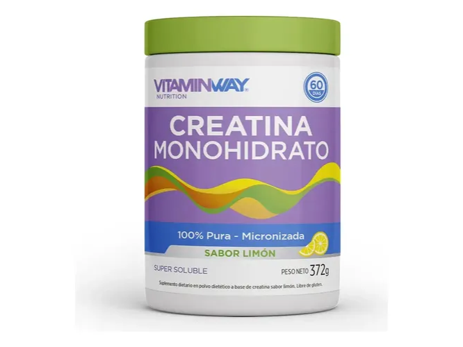 Creatina sabor limón 372 gr
