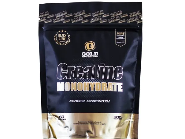 Creatina x 300 gr en Doypack – Gold Ntrition x 60 serv