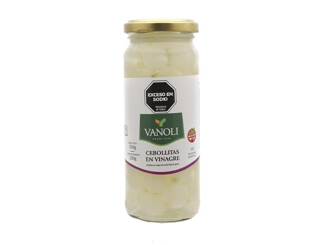 Cebollitas VANOLI x 330 gr