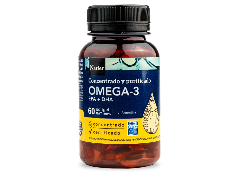 OMEGA-3 DHA EPA Cápsulas x 60