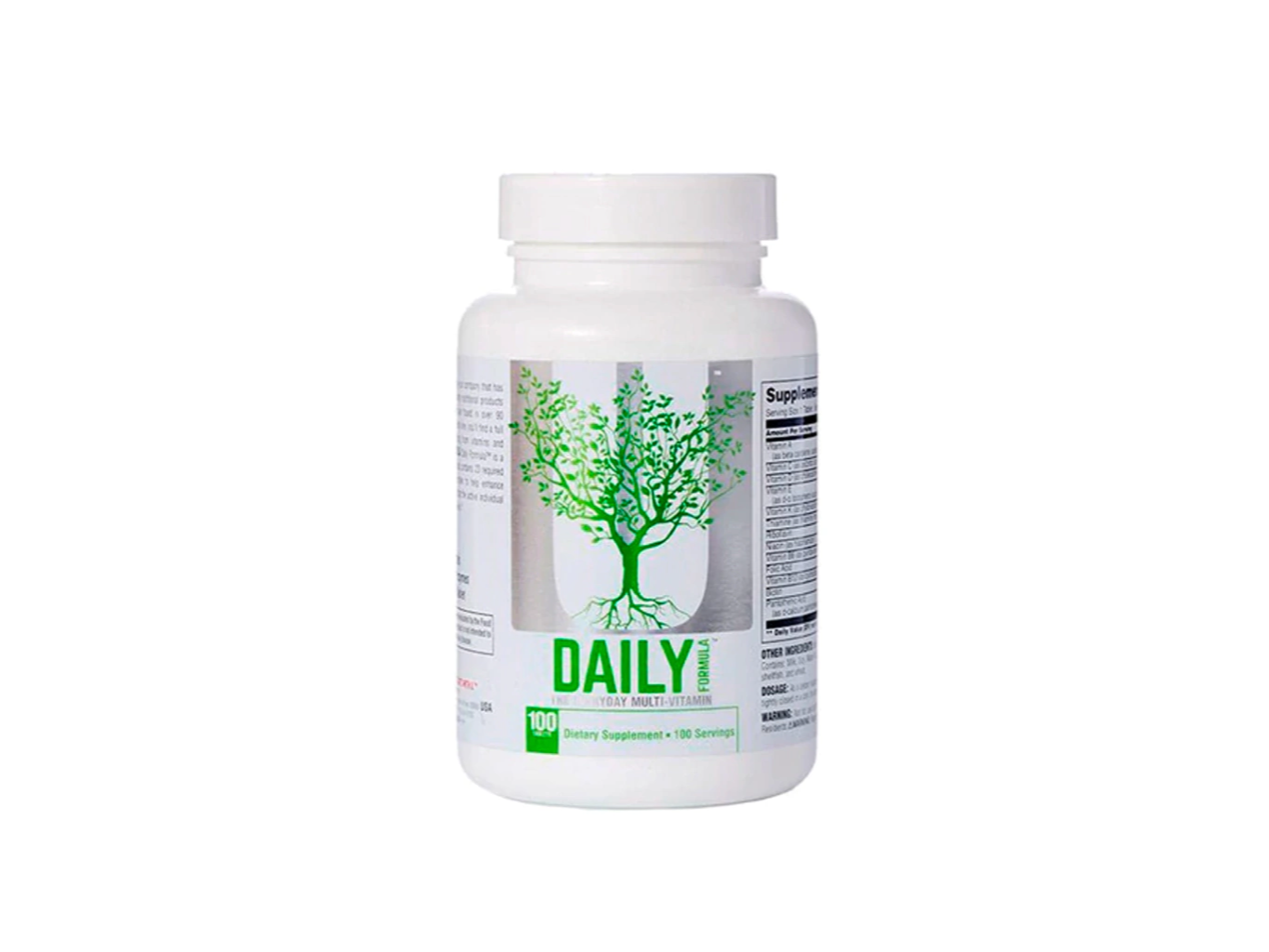 Multivitaminico Daily Formula X 100 Tabs Vitaminas Y Minerales Universal Usa