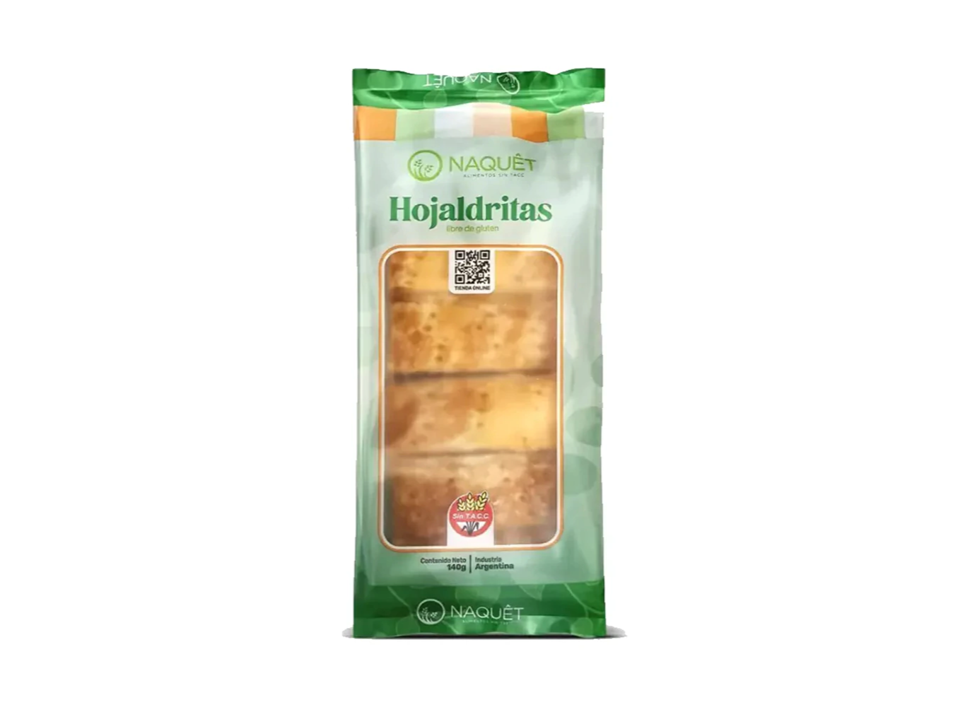 Hojaldritas azucaradas libre de gluten / SIN TACC - NAQUET