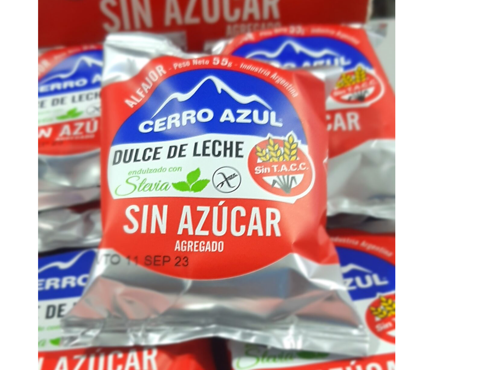 Alfajor  SIN TACC - VEGANO - CERRO AZUL