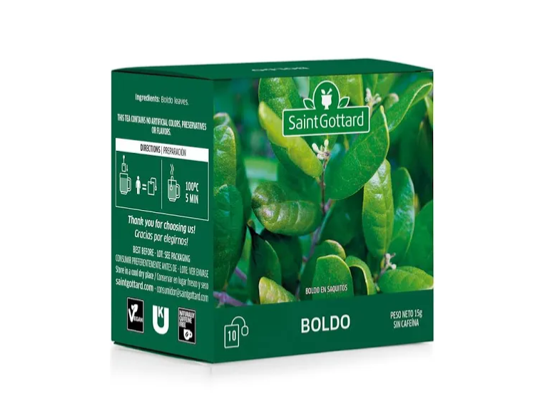 Te Boldo x 10 saquitos - Saint Gottard