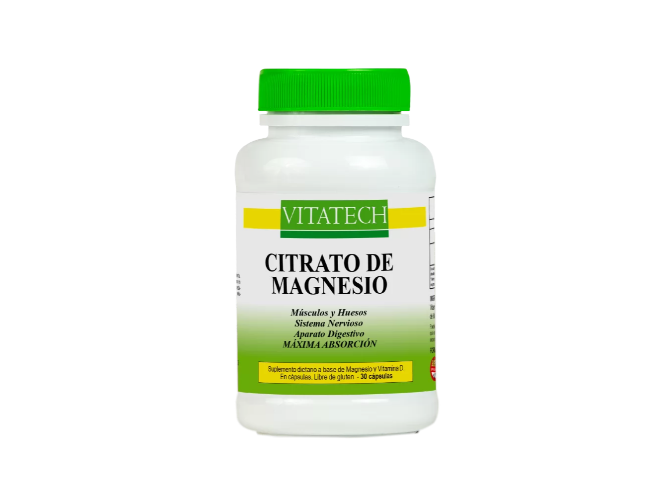 CITRATO DE MAGNESIO x 30 caps