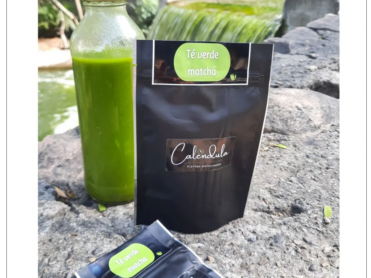 TE VERDE MATCHA - CALENDULA HIERBAS MEDICINALES