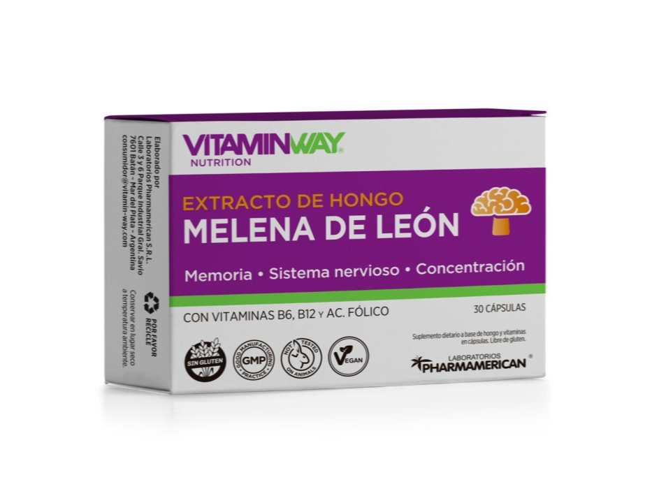 MELENA DE LEÓN x 30 cápsulas