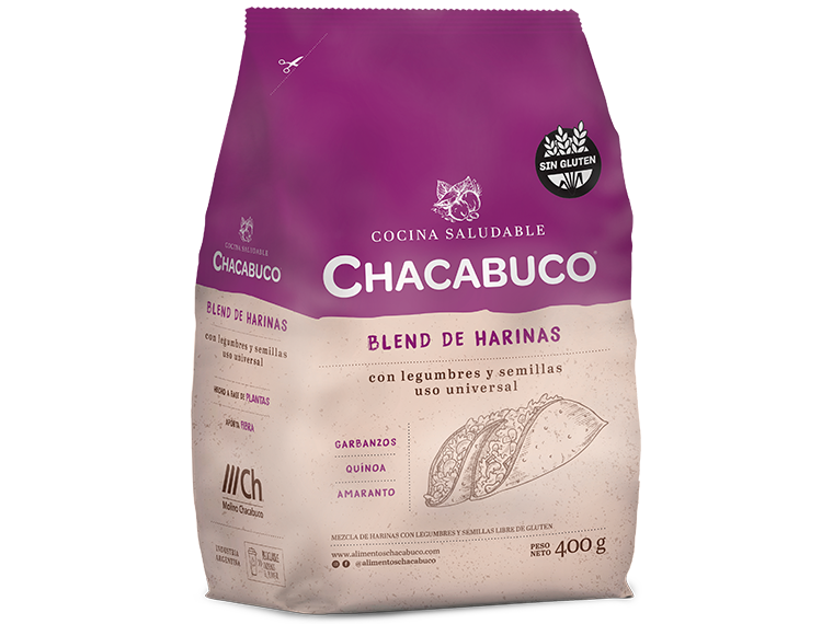 Blend de harinas con legumbres y semillas x 400 gr