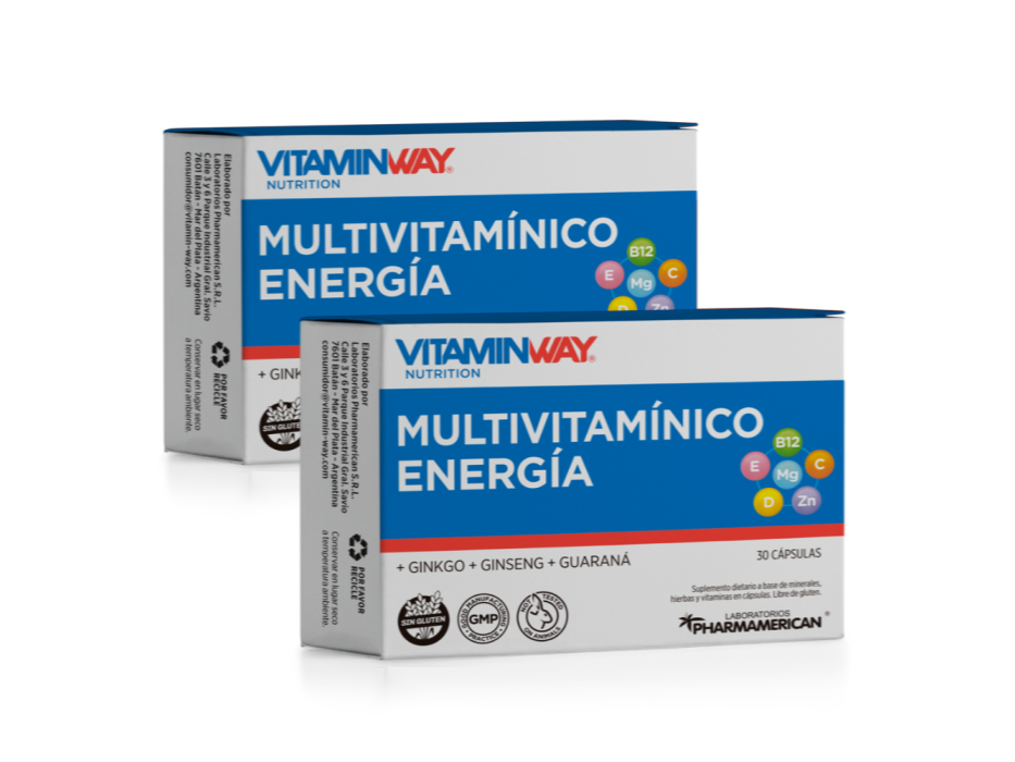 MULTIVITAMÍNICO ENERGÍA x 30 cápsulas