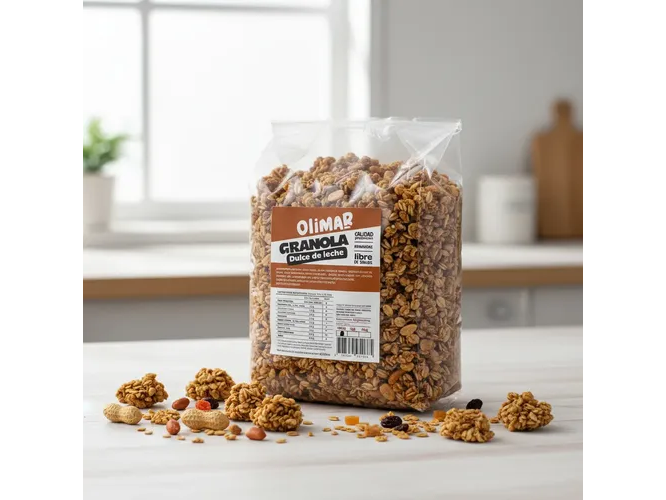 Granola con Dulce de Leche