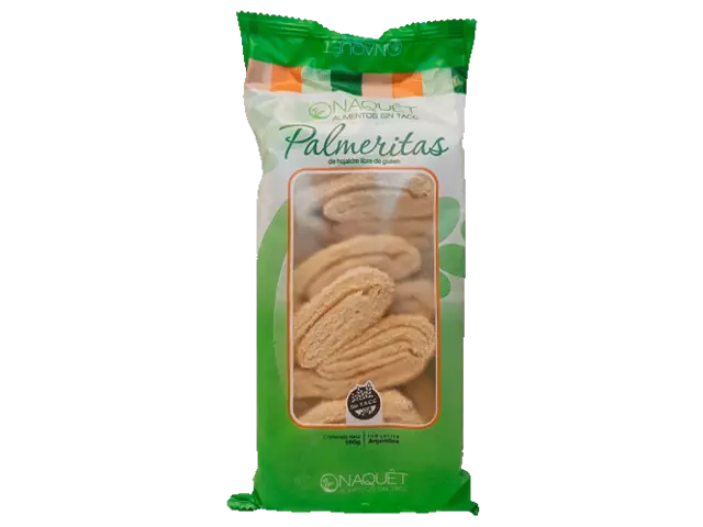 Palmeritas libre de gluten / SIN TACC - NAQUET