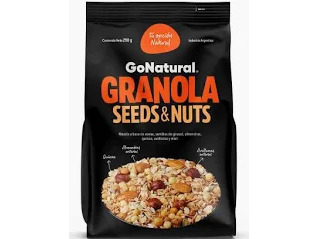 Granola GO NATURAL Seeds & Nuts x 290 gr