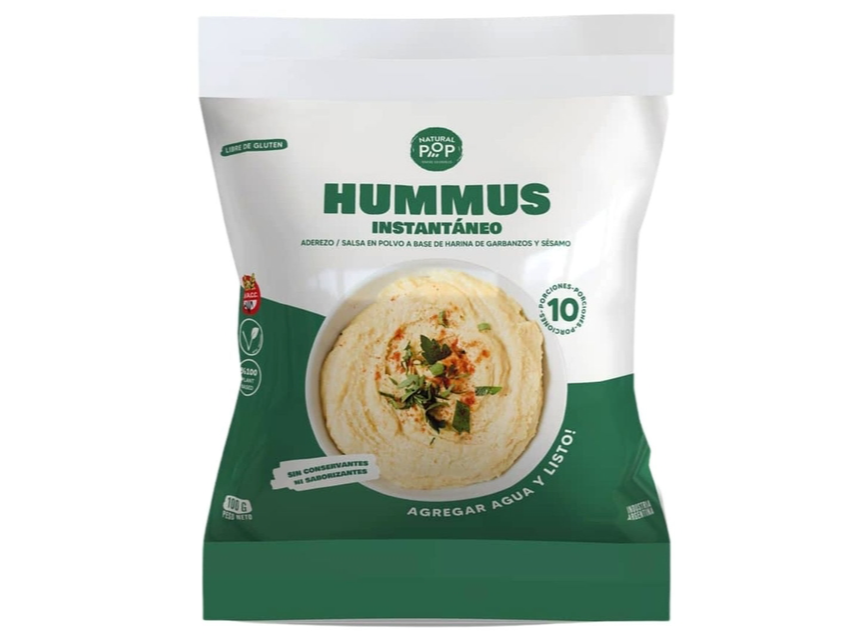 Premezcla natural pop sin gluten Hummus 105 g