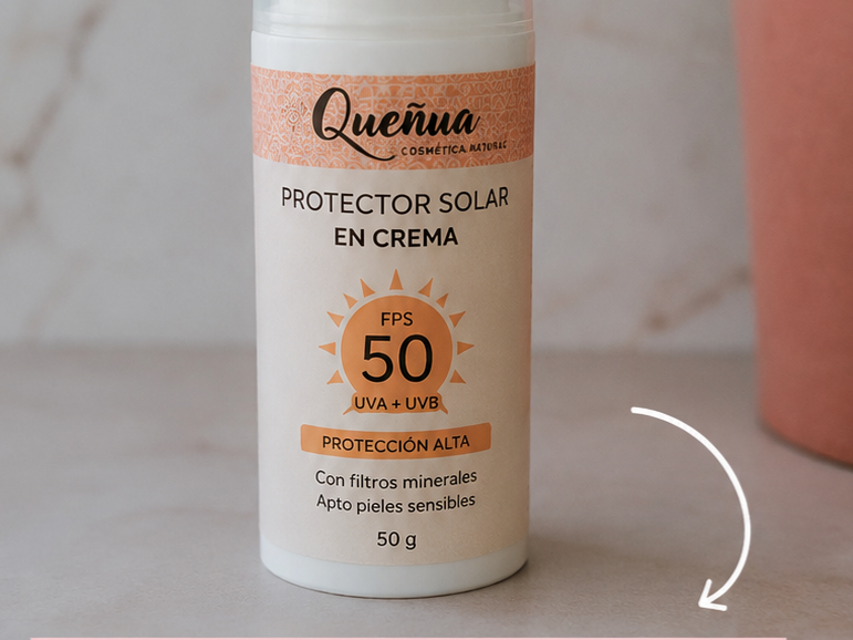 Protector solar en crema