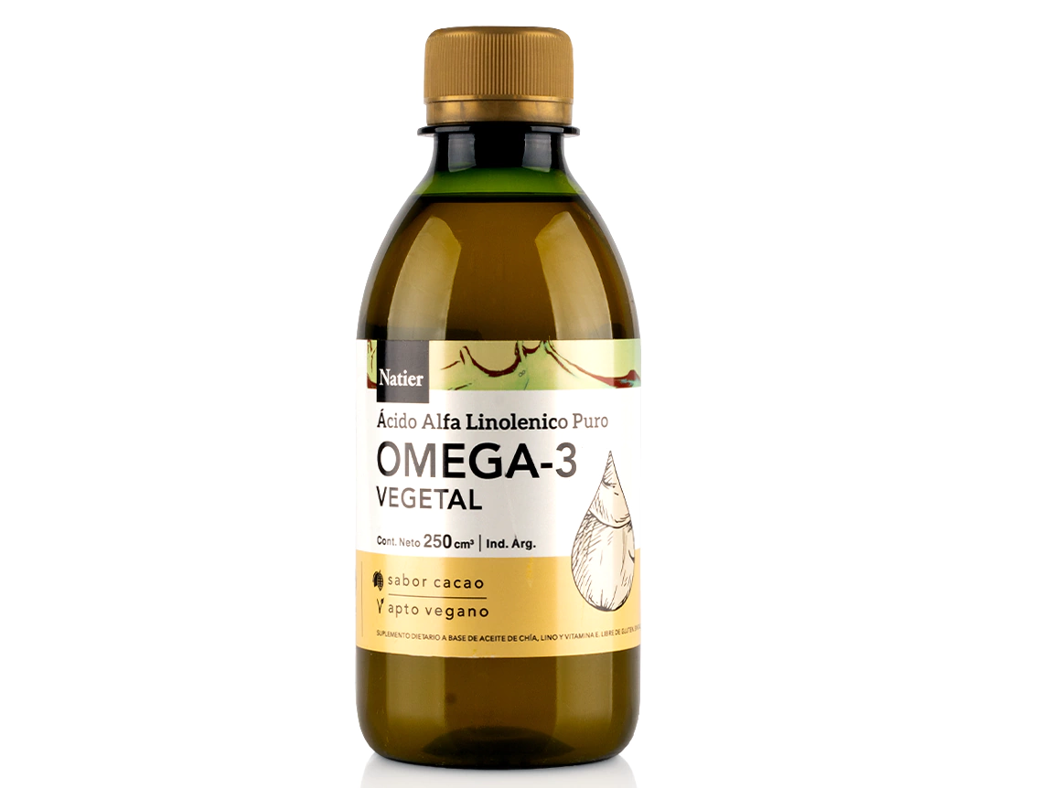 OMEGA-3 vegetal Bebible / Sabor Cacao x  250 ml / apto vegano