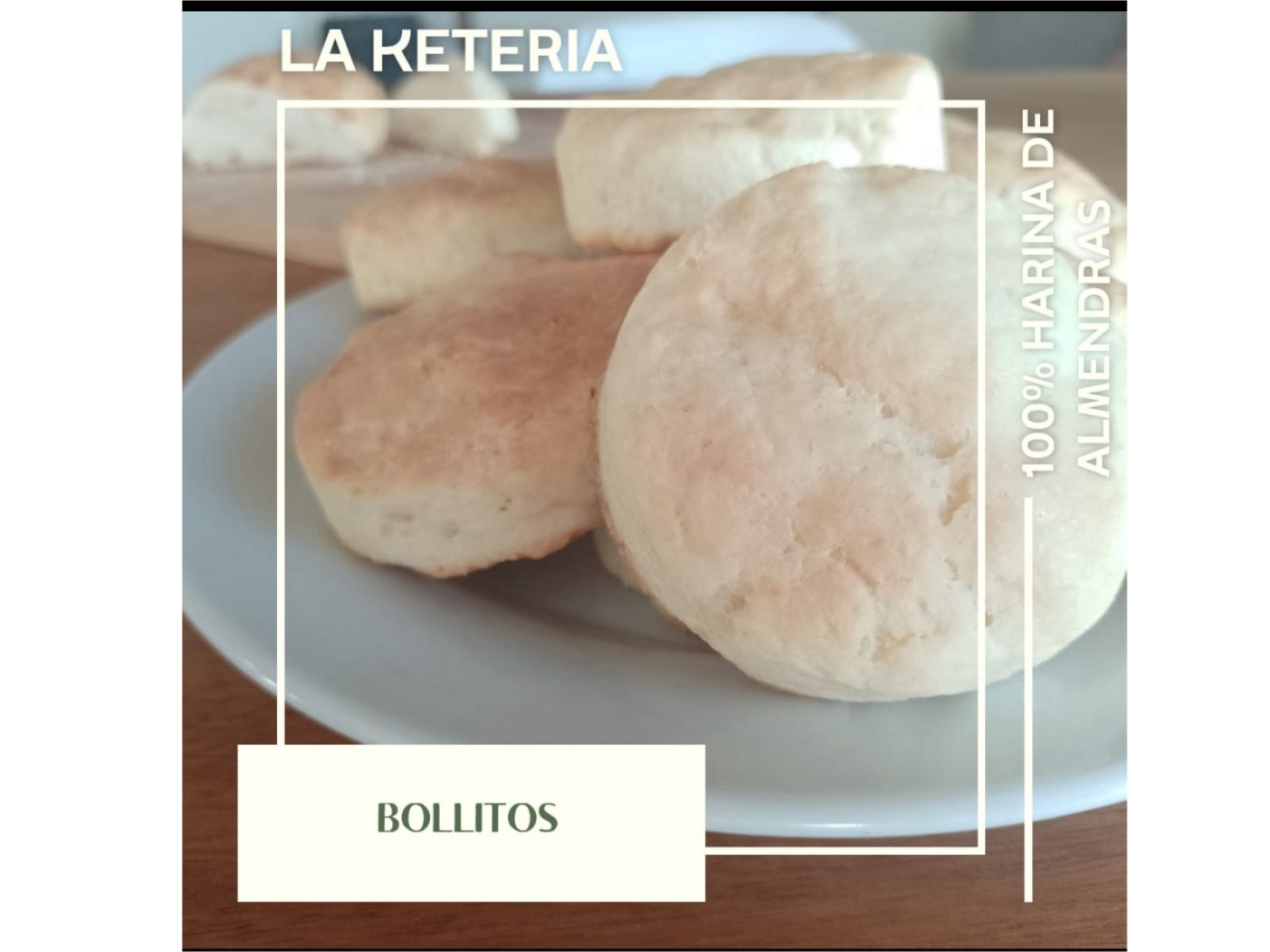 Bollitos Keto. 2 unidades.
