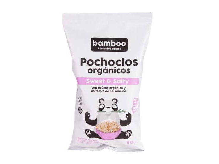 Pochoclos Organicos salados - BAMBOO SIN TACC