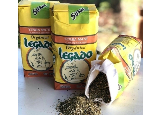 Yerba mate orgánica certificada SUAVE - Legado x 500 gr