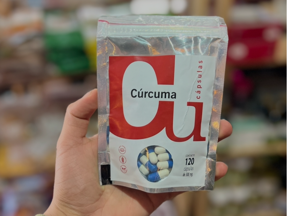 CÚRCUMA 500 mg x 120 cápsulas