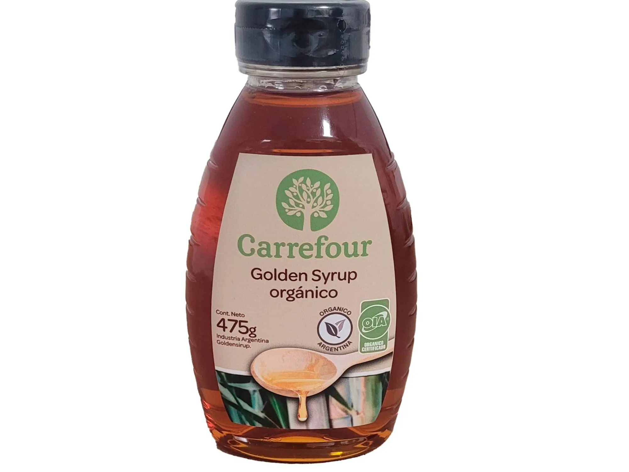 Golden syrup orgánico x475 gr